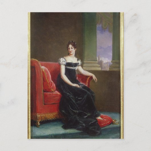 スウェーデンのデシリークレイリー女王 ポストカード (正面)