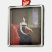 スウェーデンのデジレーのサルビアの女王 メタルオーナメント (左)