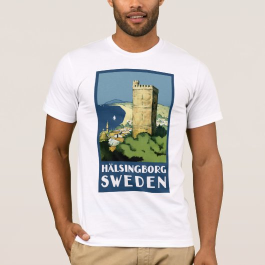 スウェーデンのハルシンボルグ Tシャツ (正面)