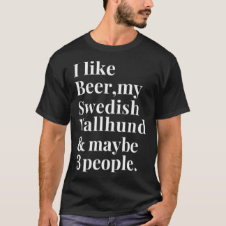 スウェーデンのバルフンドおもしろいオーナークラフトビアラバーギフト Tシャツ