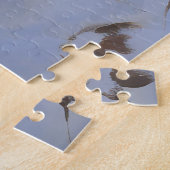 スウェーデンのバルフンドが雪のクリスマスを過ごす ジグソーパズル (側面)