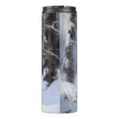 スウェーデンのバルフンドが雪のクリスマスを過ごす タンブラー (裏面)