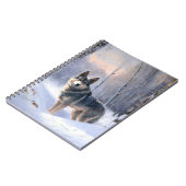 スウェーデンのバルフンドが雪のクリスマスを過ごす ノートブック (左側)