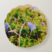 スウェーデンのブルーベル ラウンドクッション (裏面)