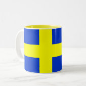 スウェーデンのマグ ツートーンマグカップ (正面左)
