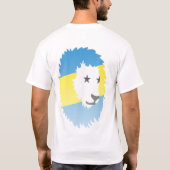 スウェーデンのライオン Tシャツ (裏面)