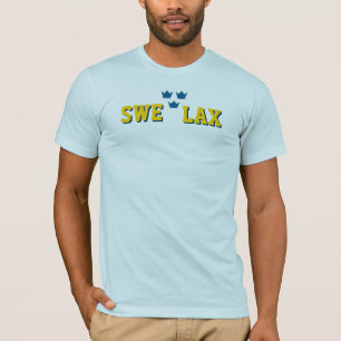 スウェーデンのラクロス Tシャツ