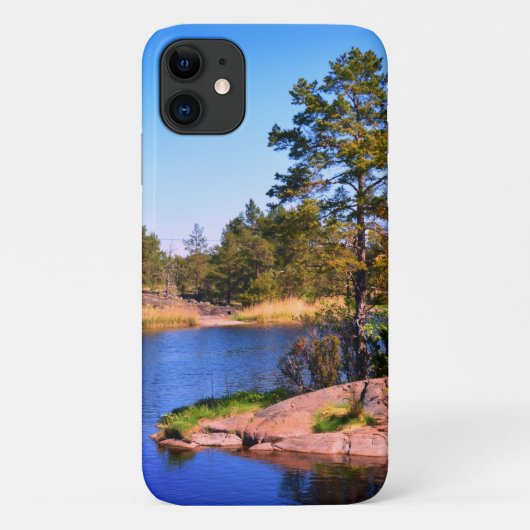スウェーデンのランドスカ Case-Mate iPhoneケース (裏面)