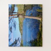 スウェーデンのランドスケープポストカード ジグソーパズル (縦)