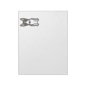 スウェーデンのヴァルフンド犬の漫画 ノートパッド (回転)