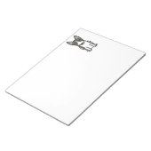 スウェーデンのヴァルフンド犬の漫画 ノートパッド (アングル)