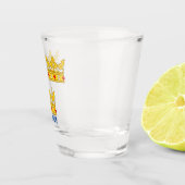 スウェーデンの三クラウン ショットグラス (右)