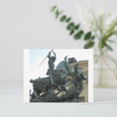 スウェーデンの像 ポストカード (スタンド正面)