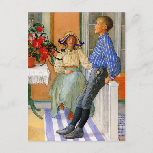 スウェーデンの兄弟姉妹1911 ポストカード (正面)