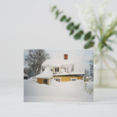 スウェーデンの冬 ポストカード (スタンド正面)