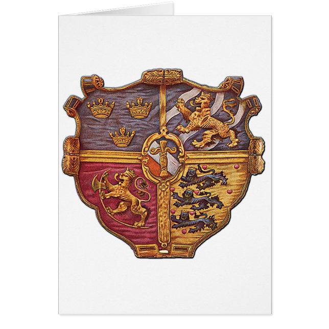 スウェーデンの古代の紋章 (正面)