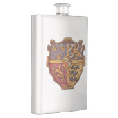 スウェーデンの古代の紋章 フラスク (右)