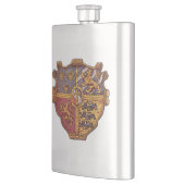 スウェーデンの古代の紋章 フラスク (左)