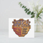 スウェーデンの古代の紋章 ポストカード (スタンド正面)