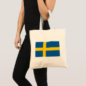 スウェーデンの国旗 トートバッグ (正面(商品))