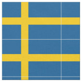 スウェーデンの国旗 ファブリック (クローズアップ)