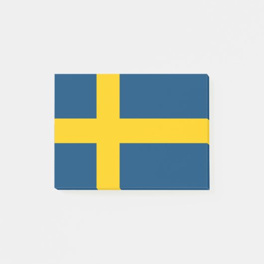 スウェーデンの国旗 ポストイット (正面)