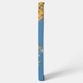 スウェーデンの地図 SAMSUNG GALAXYケース (左側面)