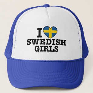 スウェーデンの女の子が大好き キャップ