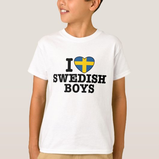 スウェーデンの少年が大好き Tシャツ (正面)