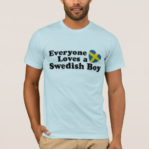 スウェーデンの少年 Tシャツ