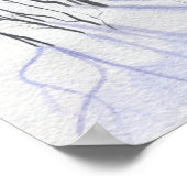 スウェーデンの山々のリル – ウルブーンの冬 ポスター (角)