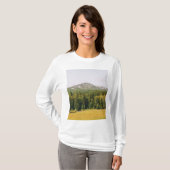 スウェーデンの山の風景 Tシャツ (正面フル)