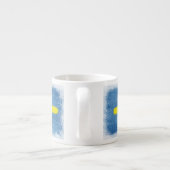 スウェーデンの旗の大きいエスプレッソのマグ エスプレッソカップ (裏面)