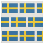 スウェーデンの旗パターンカスタムな生地DIYの織物 ファブリック (見本)