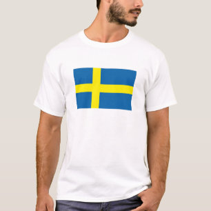 スウェーデンの旗プロダクト Tシャツ