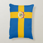 スウェーデンの旗 アクセントクッション (裏面(縦))