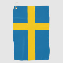 スウェーデンの旗 ゴルフタオル