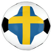 スウェーデンの旗 サッカーボール (回転)
