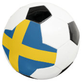 スウェーデンの旗 サッカーボール (3/4)