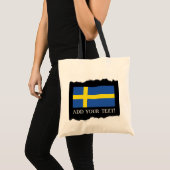 スウェーデンの旗 トートバッグ (正面(商品))
