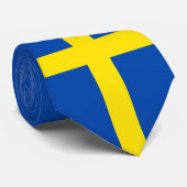スウェーデンの旗 ネクタイ (ロール)