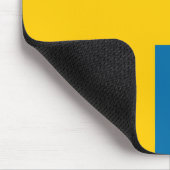 スウェーデンの旗 マウスパッド (コーナー)