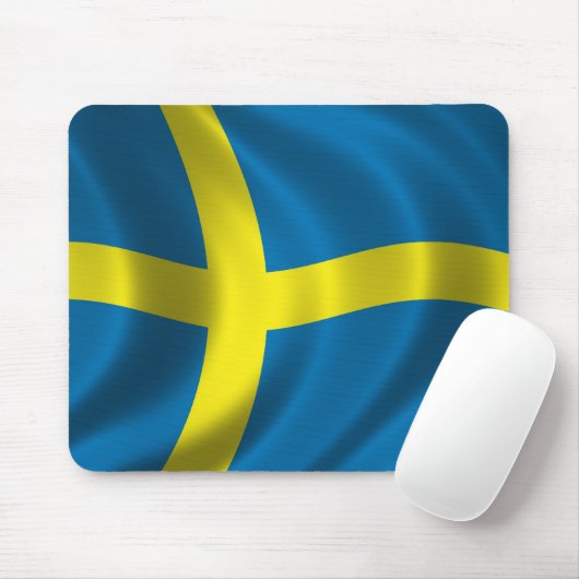 スウェーデンの旗 マウスパッド (マウス)