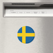 スウェーデンの旗 マグネット (インサイチュ (食洗機))