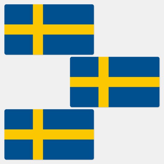 スウェーデンの旗 ラベル (グループ)
