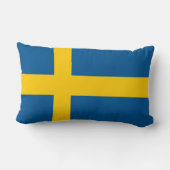 スウェーデンの旗 ランバークッション (裏面)