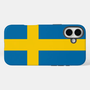 スウェーデンの旗 iPhone 16 PLUSケース