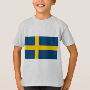 スウェーデンの旗 Tシャツ