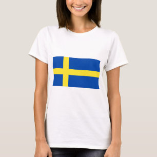 スウェーデンの旗 Tシャツ