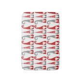 スウェーデンの格言クリスマスリピートパターンホリデー バスマット (正面縦)